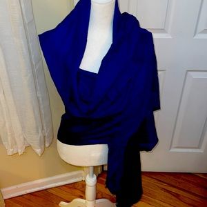 GUC Royal Blue wrap/scarf OS